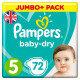 Pampers Baby Dry Size 5 Belt Jumbo Pack 11-16kg 72pcs (UK)